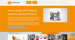 Desktop Screenshot of haguedental.com
