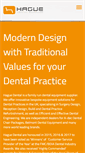 Mobile Screenshot of haguedental.com